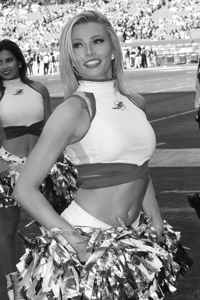 Kississimee, Florida, USA. 23rd Jan, 2020. Pro Bowl cheerleader